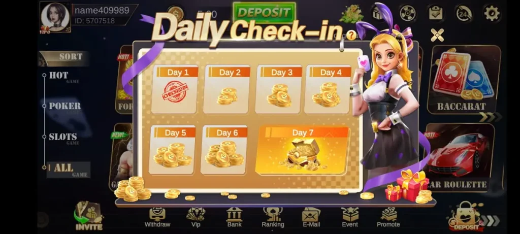SIX177 Game Rewards Panel Earn Real Money with Daily Bonuses.